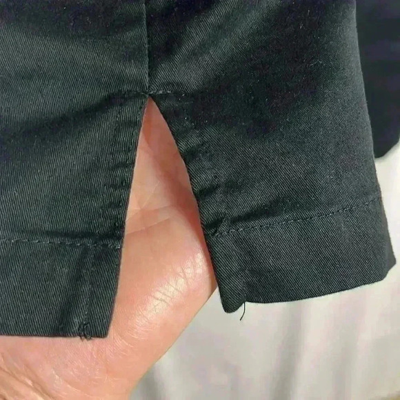 a new day Womens Vest/Blouse Black XXL Full Zip/Snaps Flap Pockets Sleeveless - Picture 9 of 14